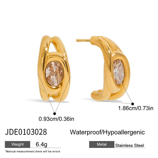 Zircon Earrings