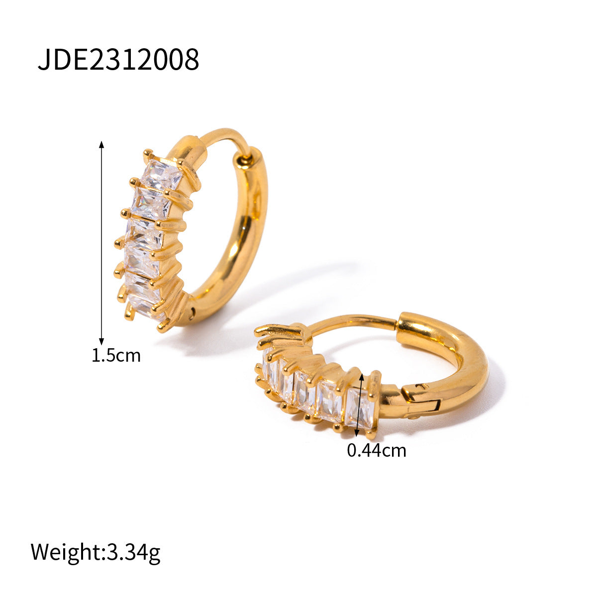 Zircon Earrings