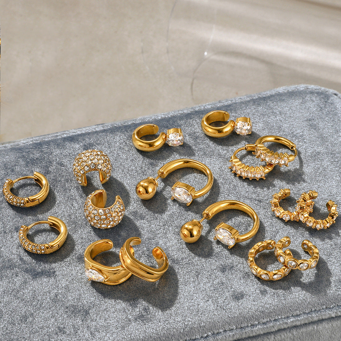 Zircon Earrings