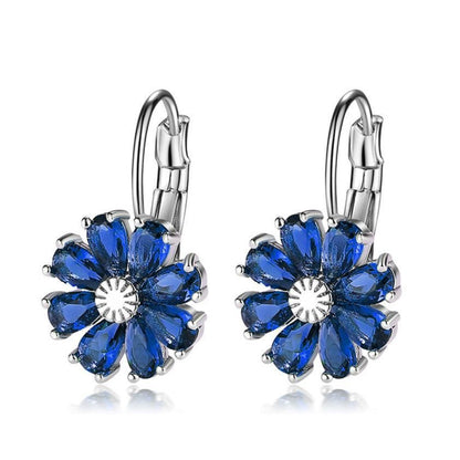 Zircon earrings