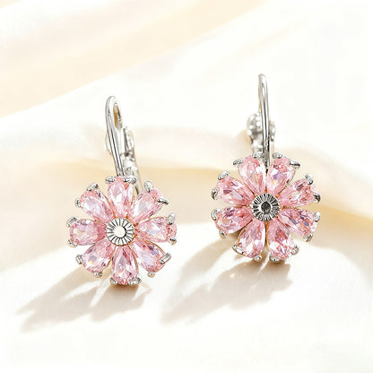 Zircon earrings