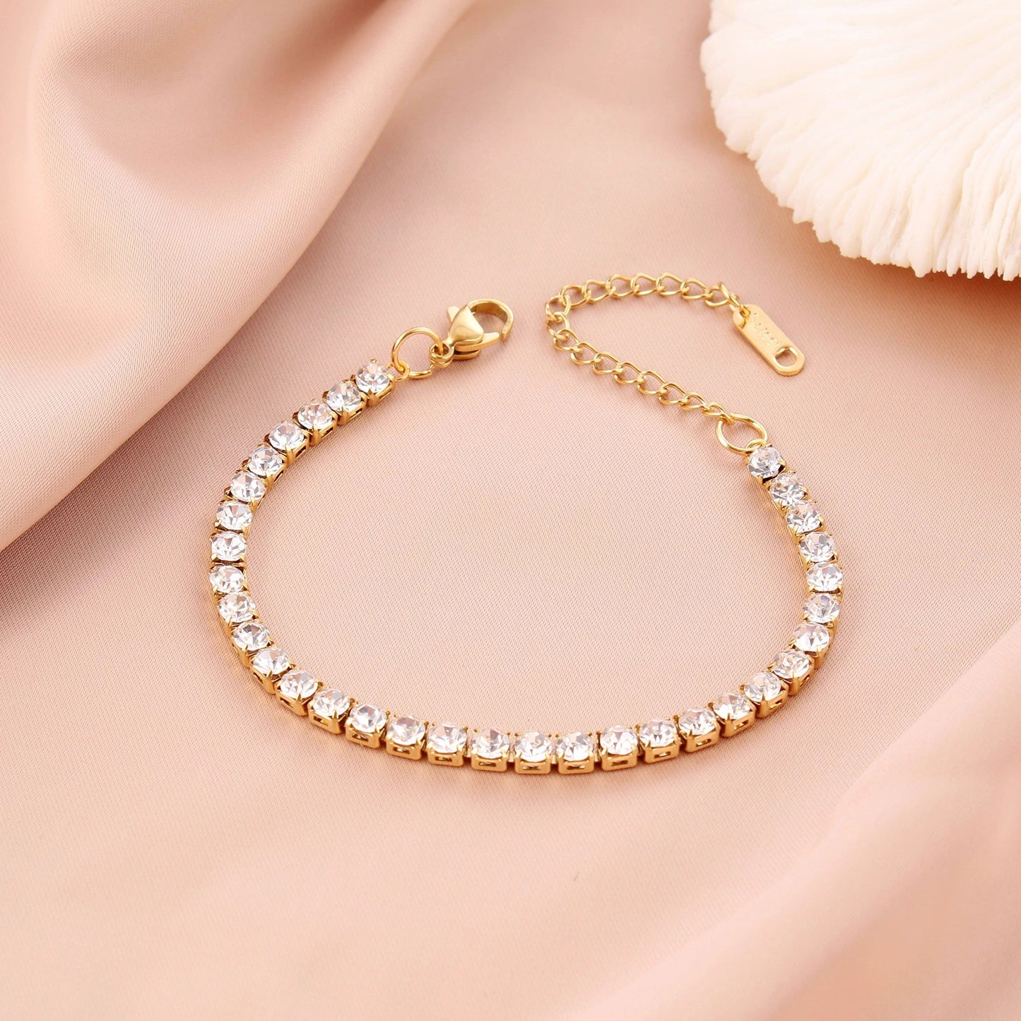 Zircon Geometric Bracelet