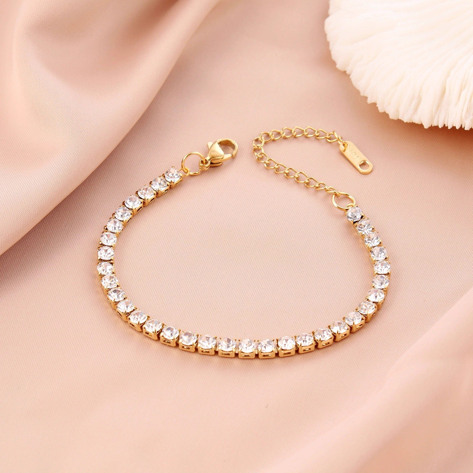 Zircon Geometric Bracelet