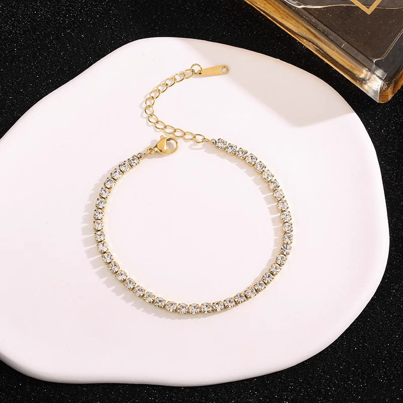 Zircon Geometric Bracelet