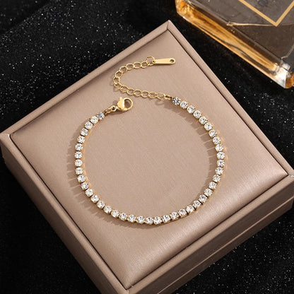 Zircon Geometric Bracelet