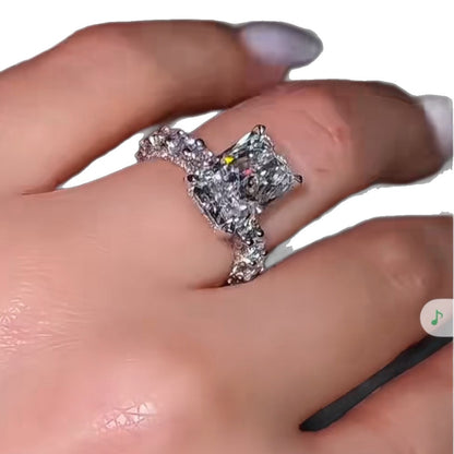 Zircon Geometric Women Ring