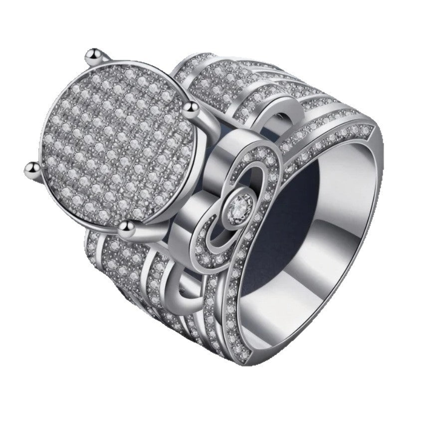 Zircon Heart Ring Jewelry