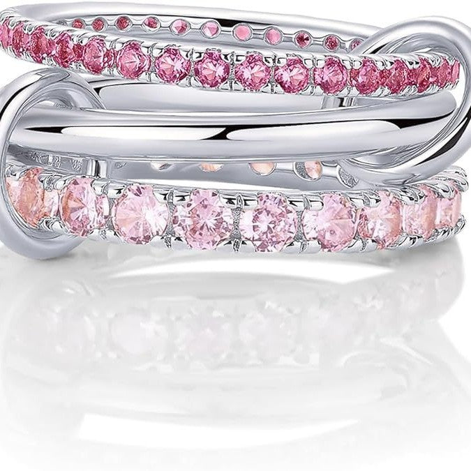 Zircon Interlocking Ring