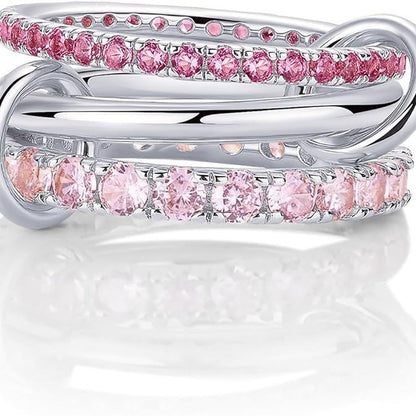 Zircon Interlocking Ring