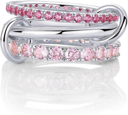 Zircon Interlocking Ring