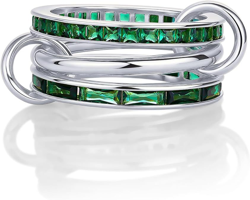 Zircon Interlocking Ring