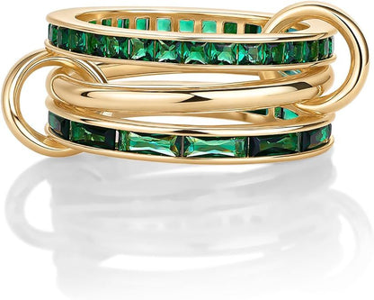 Zircon Interlocking Ring