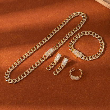 zircon jewelry set