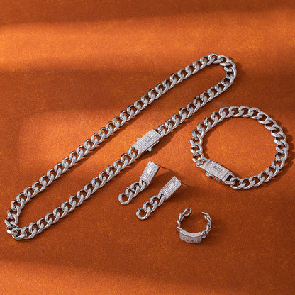 zircon jewelry set