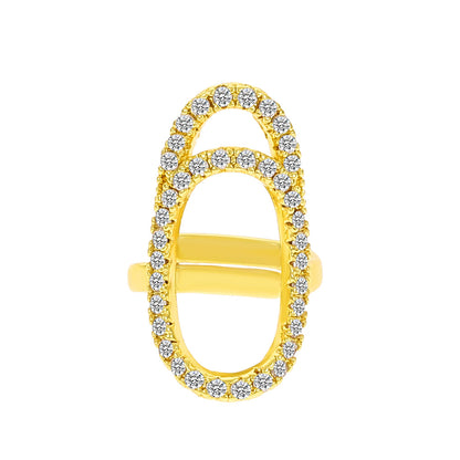 Zircon Nail Ring