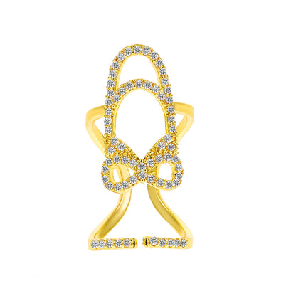 Zircon Nail Ring