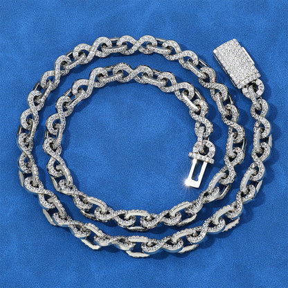 zircon necklace bracelet