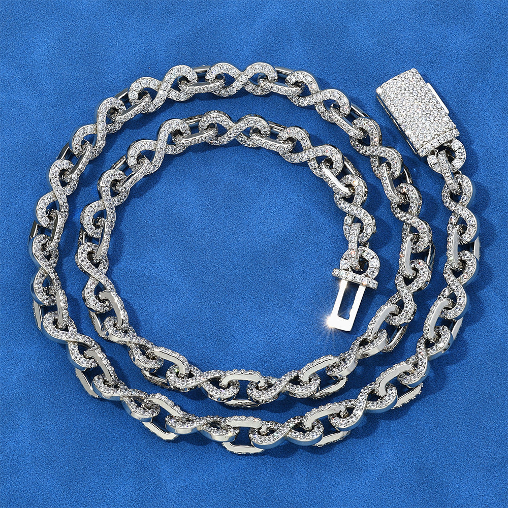 zircon necklace bracelet