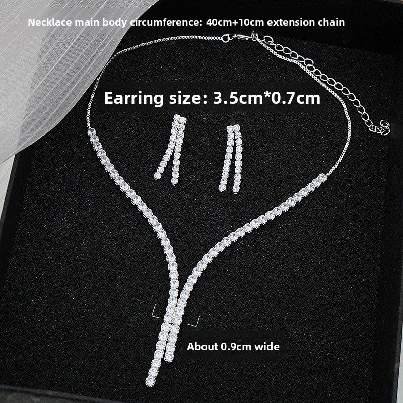 zircon necklace