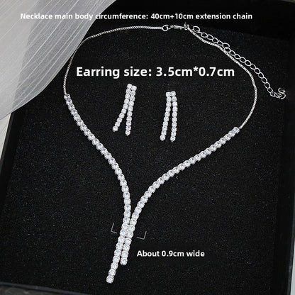 zircon necklace