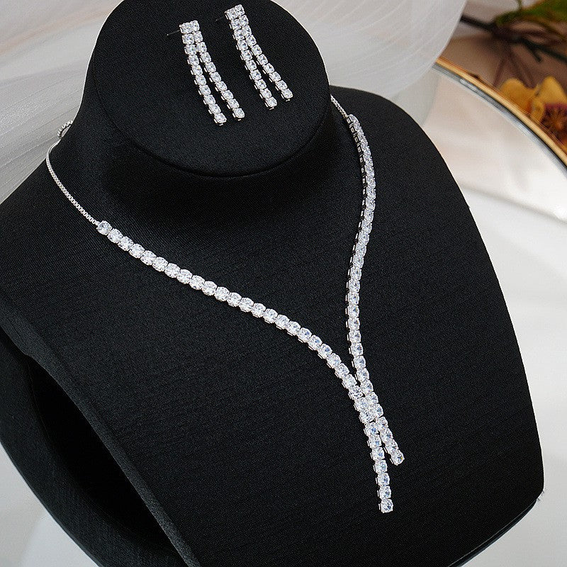 zircon necklace