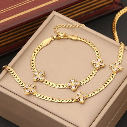 zircon necklace