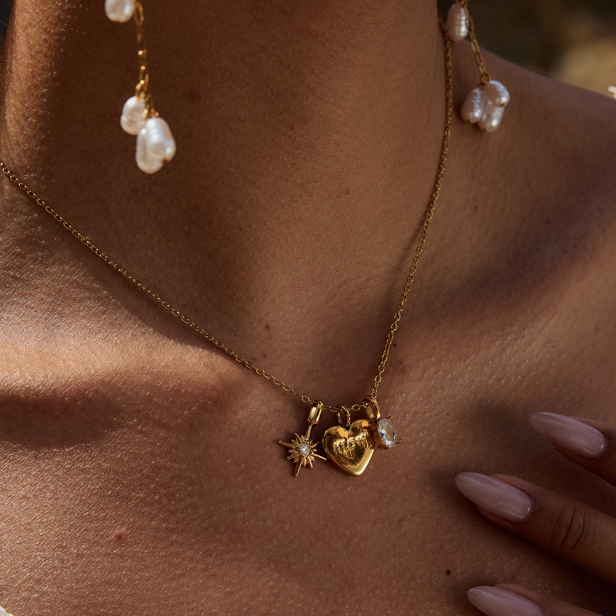 zircon necklace