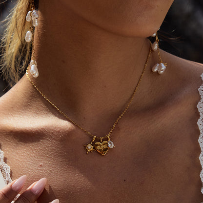 zircon necklace