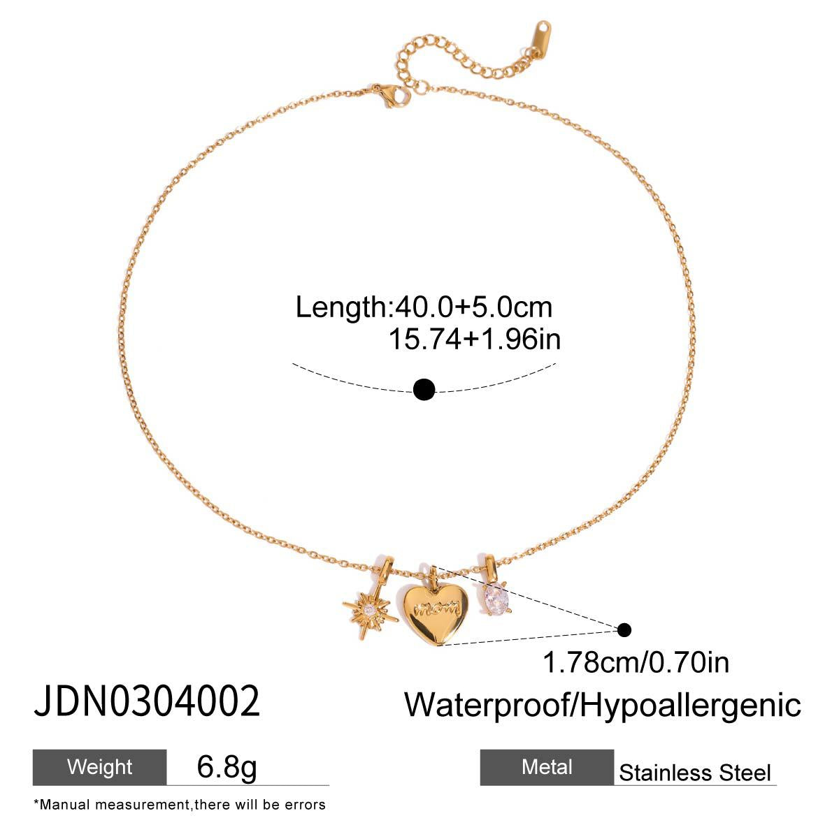 zircon necklace
