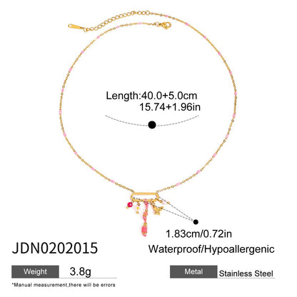 zircon necklace
