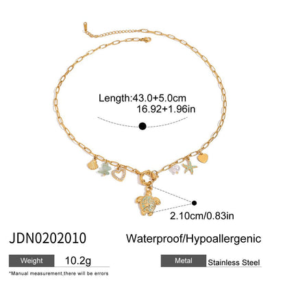 zircon necklace