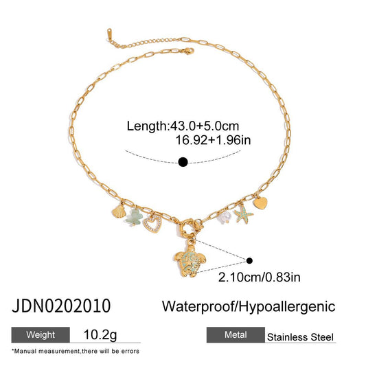 zircon necklace