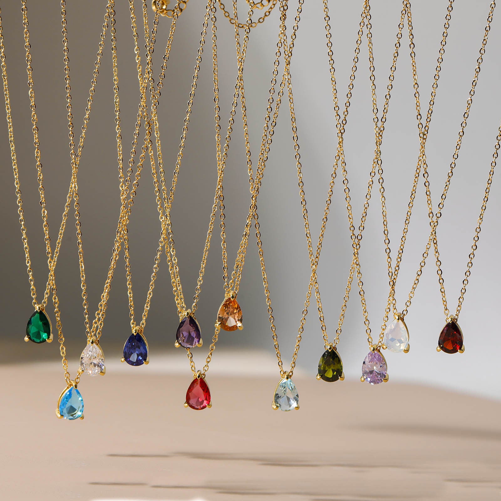 zircon necklace