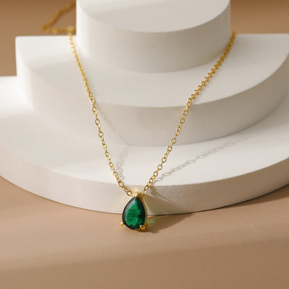 zircon necklace