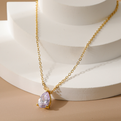 zircon necklace
