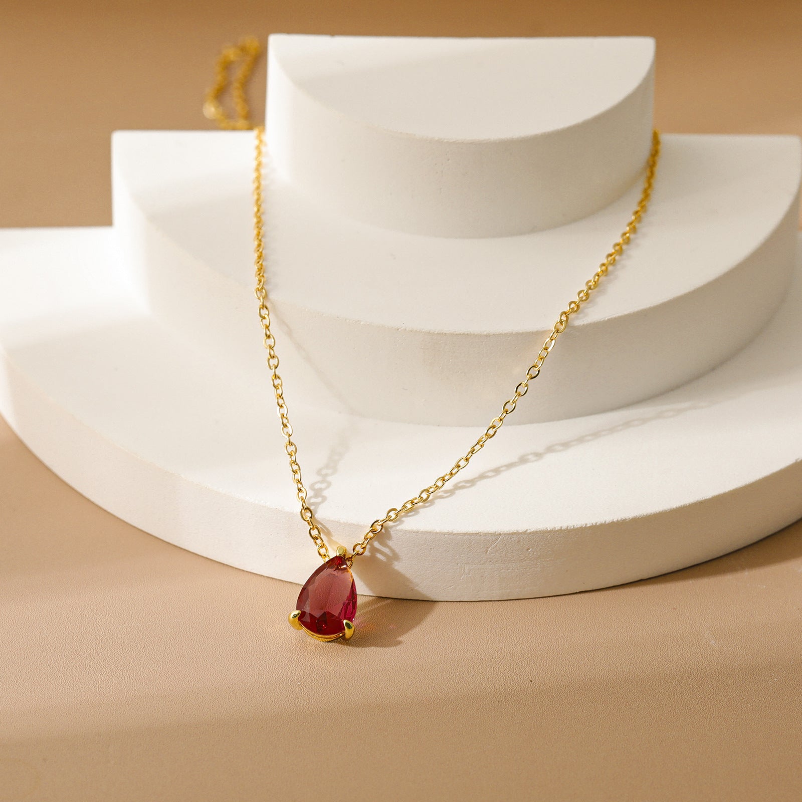 zircon necklace