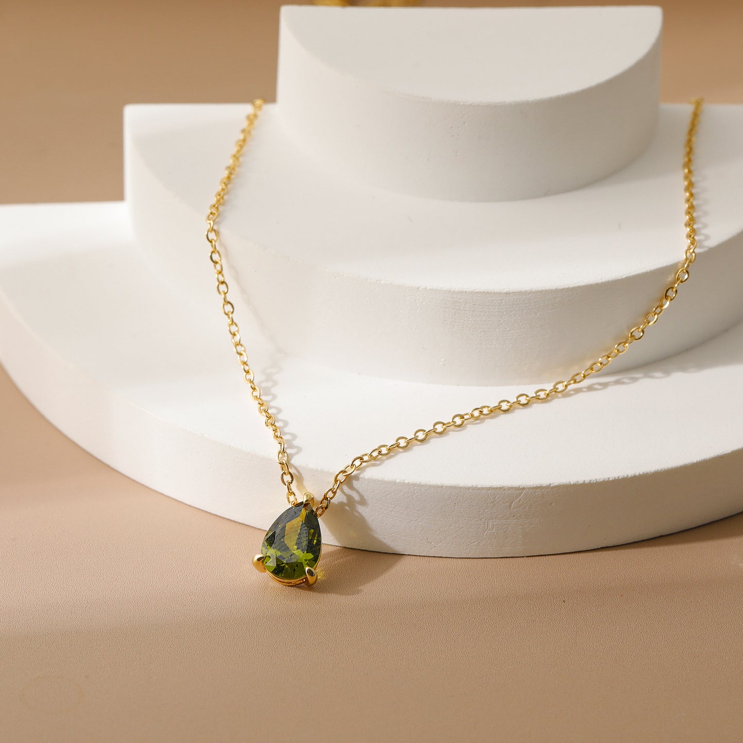 zircon necklace
