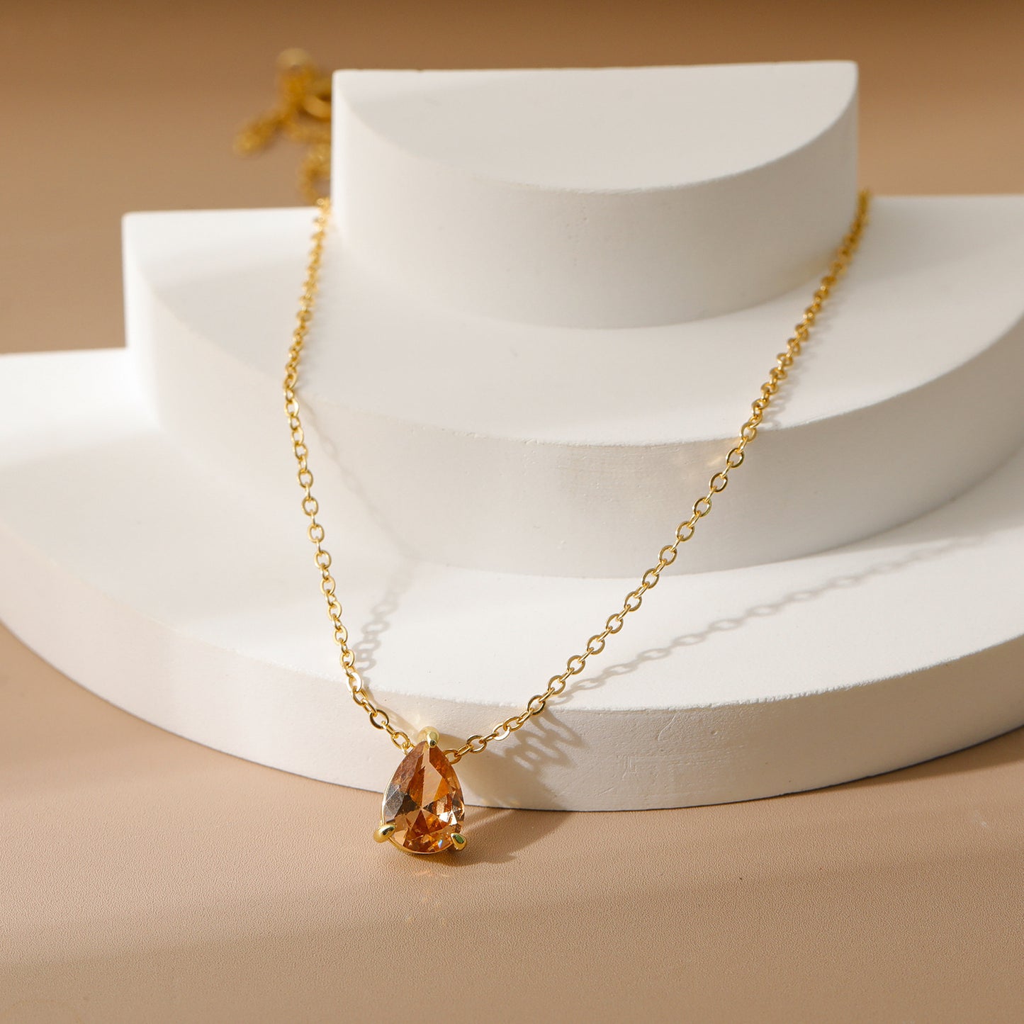 zircon necklace