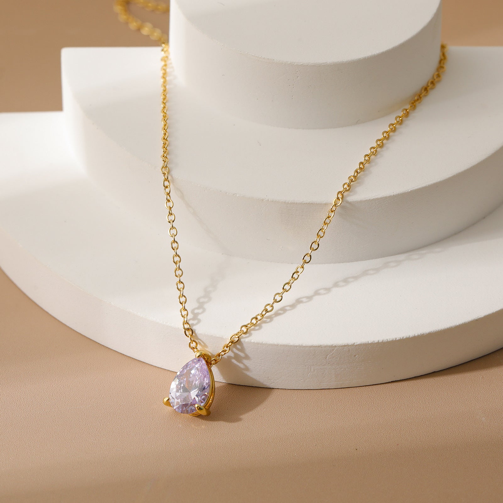 zircon necklace