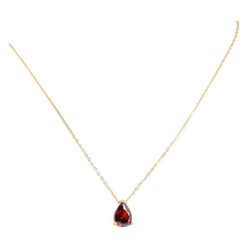 zircon necklace