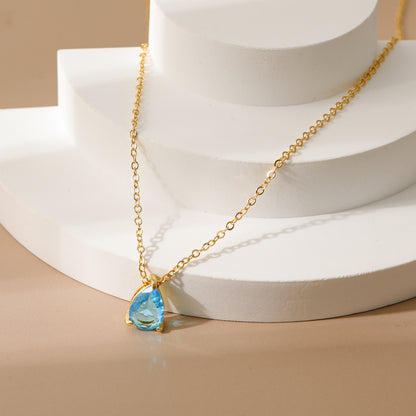 zircon necklace