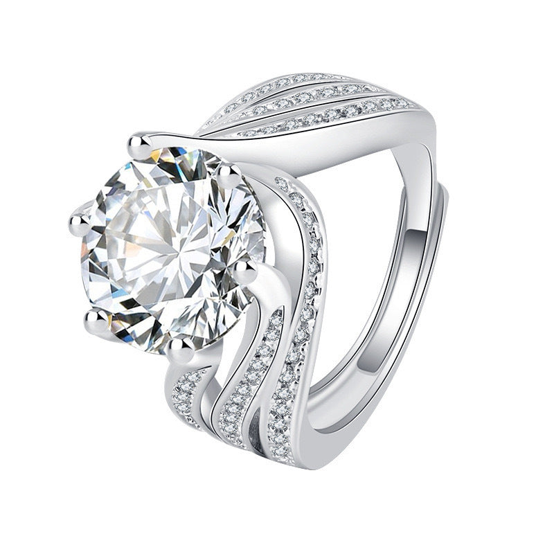 Zircon ring