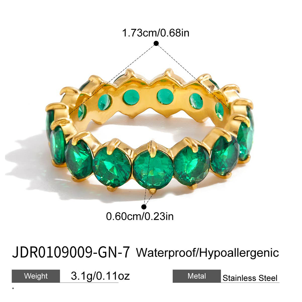Zircon Ring