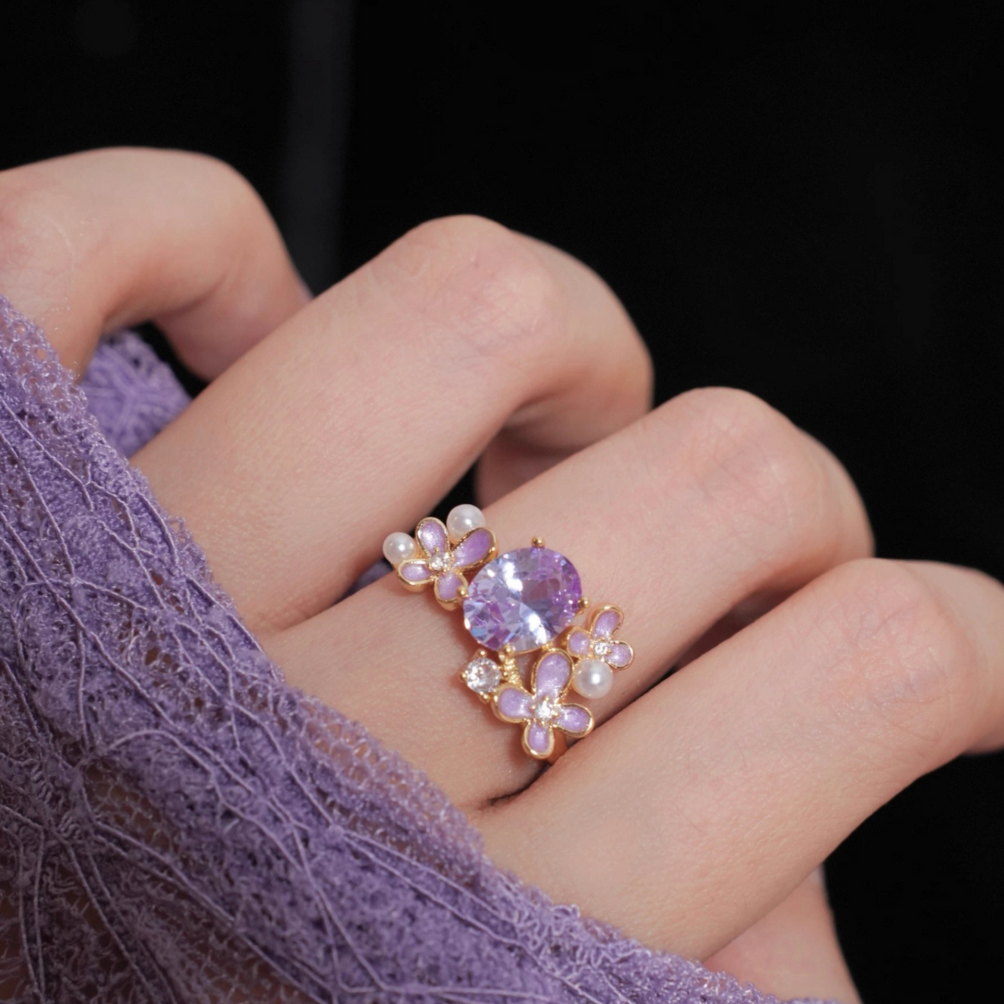 Zircon Ring