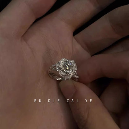 Zircon Rose Ring