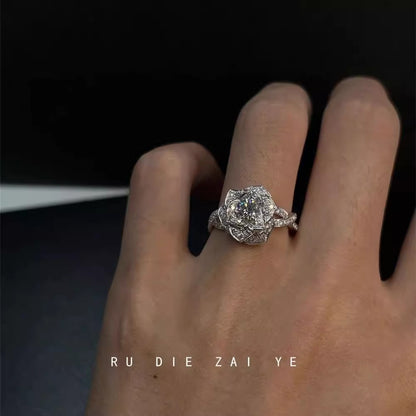 Zircon Rose Ring
