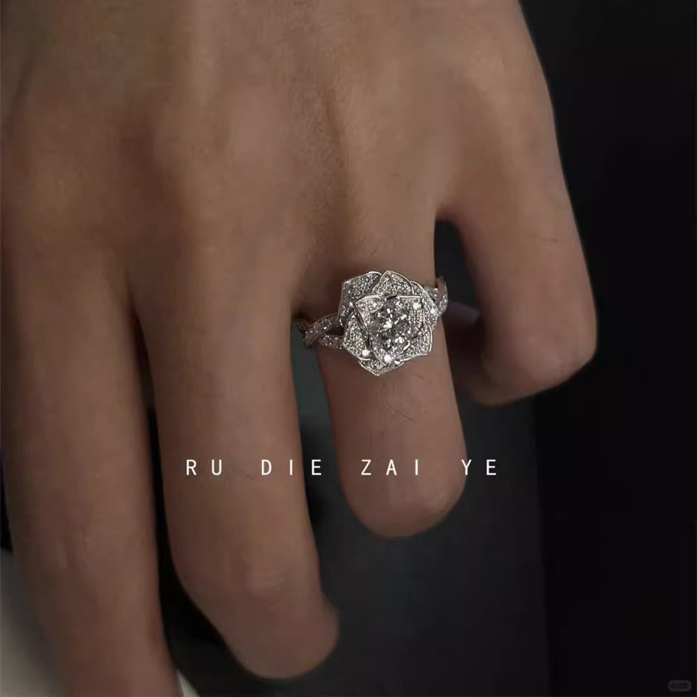 Zircon Rose Ring
