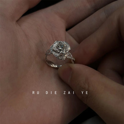 Zircon Rose Ring