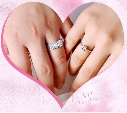 zircon silver ring