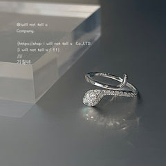 1635 thick real gold plated-open ring